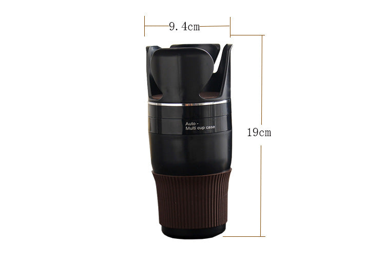 Multifunctional Rotating Car Cup Holder Organizer