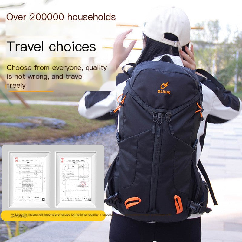 Waterproof Hiking Backpack for Men and Women (Large Capacity)