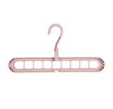 Multi-Functional Nine-Hole Clothes Hanger for Storage