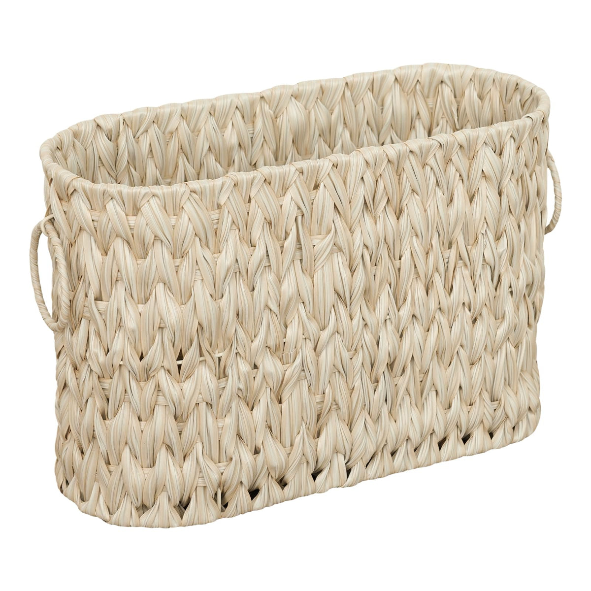Coeusy Toilet Paper StorageToilet Paper Basket for Bathroom StorageToilet Paper Holder StandToilet Paper Organizer for 6 Mage Rolls Boho Wicker Basket for Bathroom and Kitchen StorageCream White