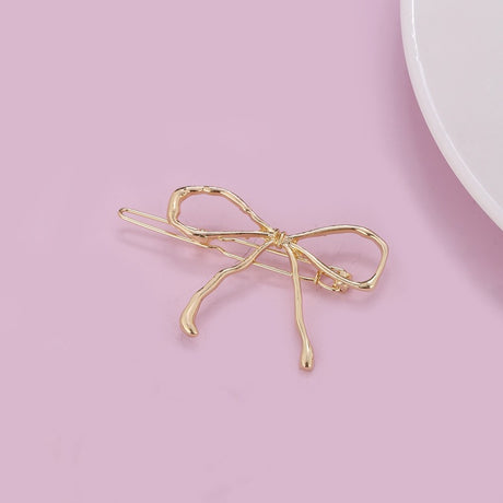Fashionable Frog Clip with Bowknot Hair Accessory
