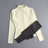 Long Sleeve Slim-Fit Fitness Jacket