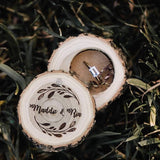 Wooden Ring Box and Jewelry Organizer