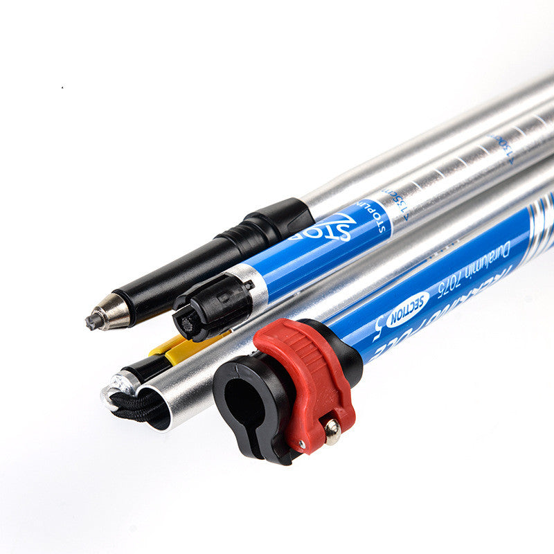 5-Section Folding Hiking Pole for Travel and Camping