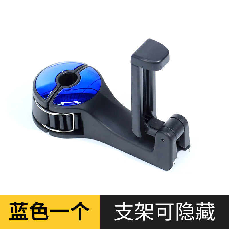 Car Seat Hidden Hooks and Phone Holder for Back Seat