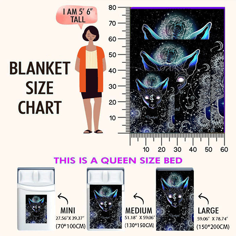 Fleece Blanket - Soft and Warm for Office or Camping