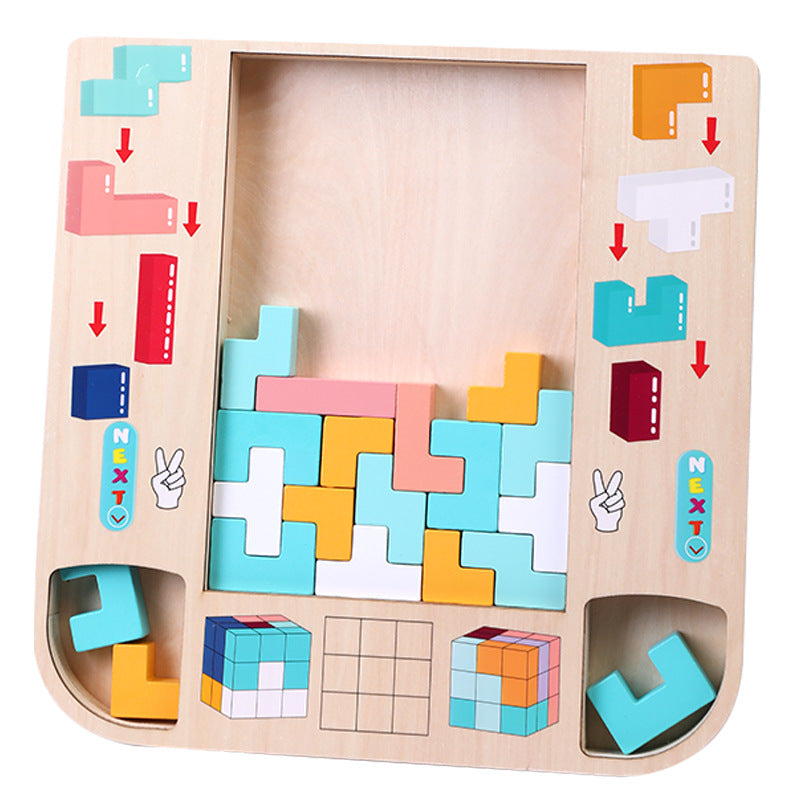 Wooden 3D Puzzle Toy