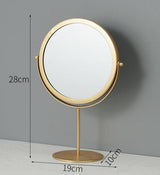 Nordic Portable Large Desktop Makeup Mirror