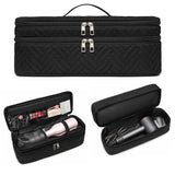 ARLMEGOR Double-Layer Carrying Case Apply to Revlon One-Step Hair Dryer Travel Bag for Hair Volumizer/StylerWater Resistant Storage Organizer BoxCompatible with FlexStyle Attachment (Bag Only)