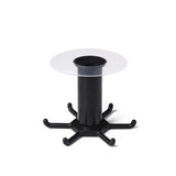 Kitchen Rotating Hook Wall Mount Utensil Organizer