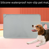 Silicone Pet Feeding Mat - Waterproof & Non-Slip