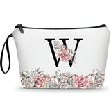 ARIOSEY Birthday Presents for WomenMakeup Bag for TravelBride To Be GiftsGift for Friend WomanMonogram Makeup BagMothers Day GiftsMothers Day Gifts(Letter W)