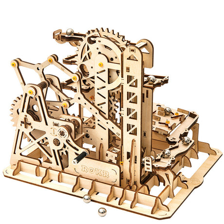 3D Wooden Puzzle Toy - Educational Mechanical Model