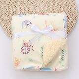 Cartoon Printed Baby Blanket