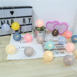 LED Cotton Thread Starry Lantern String Lights