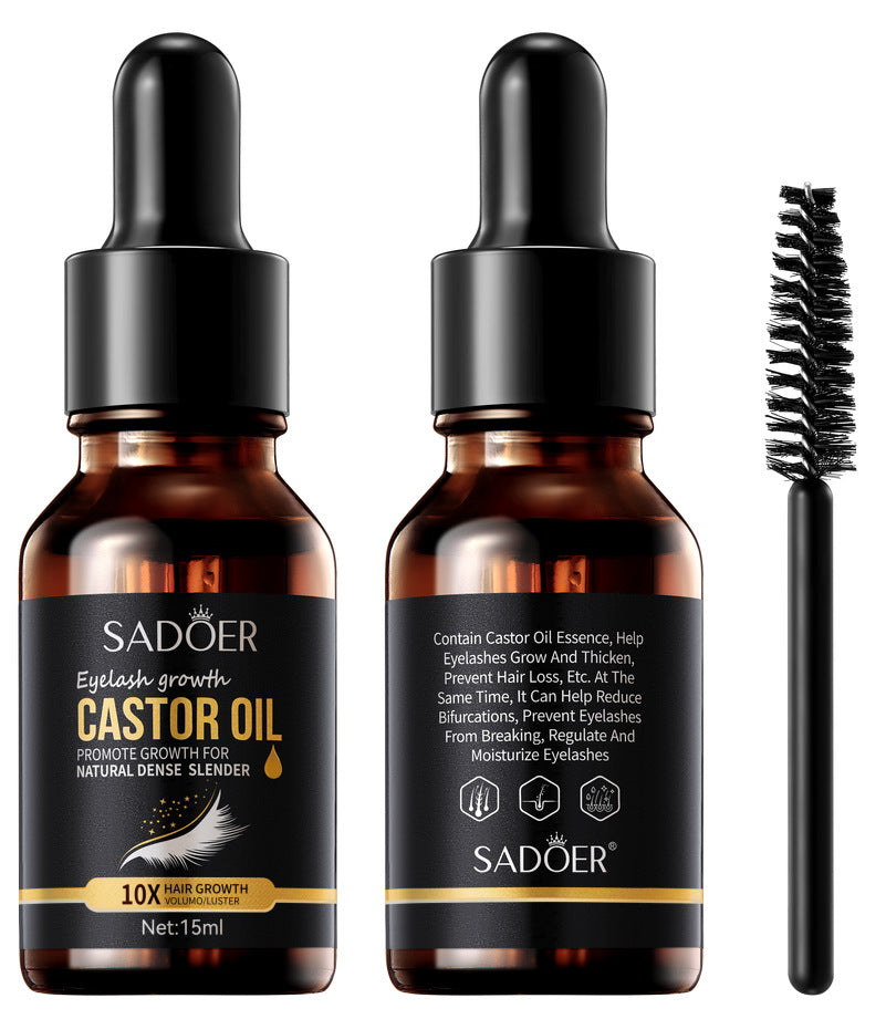 Lash Castor Oil For Thick Eyelashes
