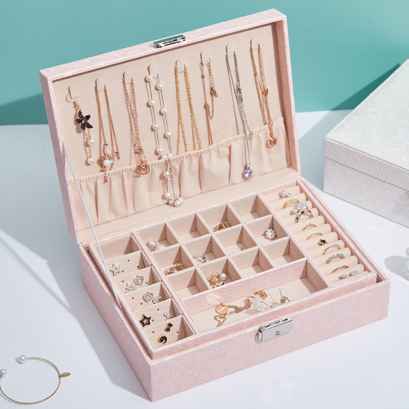 New Double-Layer Jewelry Organizer for Accessories