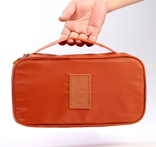 Underwear and Bra Organizer Bag for Travel and Toiletries