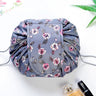 PLEEGA Women Drawstring Travel Cosmetic Bag Organizer