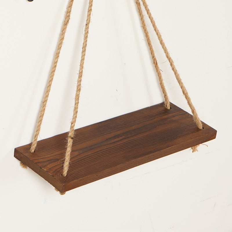 Wooden Partition Shelf for Storage and Display