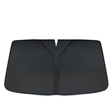 Car Sunshade with Six-Layer Insulation and Privacy Mesh