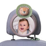 Taf Toys Baby Car Mirror. Stable Wobble-Free Rear Facing Car Back Seat Mirror for Infant Safety Clear View Monitor with Playful Savannah Design Enhances Cognitive Development & Sensory Stimulation