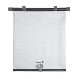 Safety 1st Protective Car Window Sun Shade Retractable Rollershade for Infants and Kids UV and Glare Protection for Backseat Privacy Window Cover with Complete Coverage 14” (2-Pack)