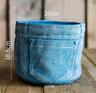 Denim Pocket Planter - Creative Nordic Desktop Decor