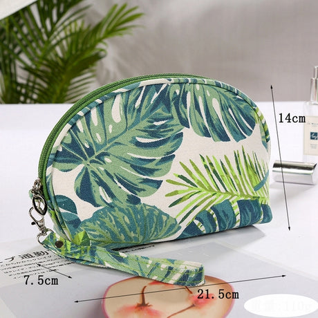 Fashion Travel Ladies Canvas Makeup Bag - Pure Cotton