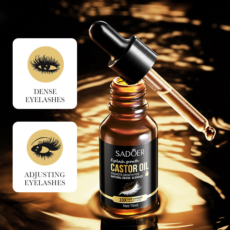 Lash Castor Oil For Thick Eyelashes
