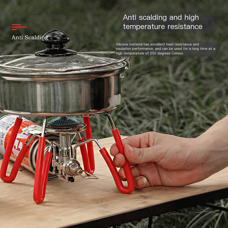 SOTO310 Outdoor Camping Spider Stove with Heat-Resistant Hose
