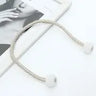 1pc Faux Pearl Magnetic Curtain Tie Back - Home Decor