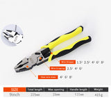 9-Inch Multi-Functional Wire Stripper Pliers Tool