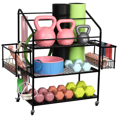 Weight Rack For Home Gym Home Gym Storage Rack Workout Storage Home Gym Storage Home Gym Organizer Gym Storage Organizer Exercise Equipment Storage Weight Storage Gym Rack Kettlebell Rack