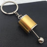 Racing Car Keychain with Brake Disc Design