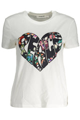 Desigual White Cotton Women's Top