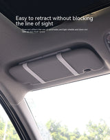 Car Sun Visor Makeup Mirror with Dimmable LED Light