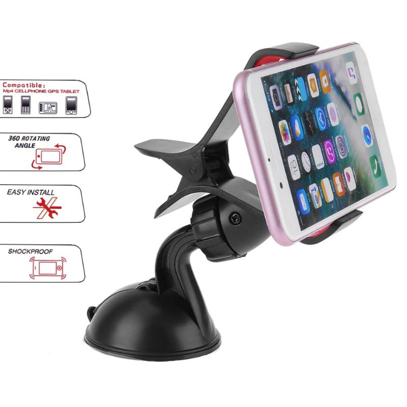 Car Mount Phone Holder with Suction Cup for GPS
