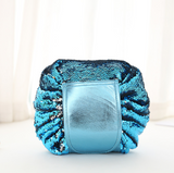 Reversible Sequin Makeup Bag - Mermaid Storage Pouch
