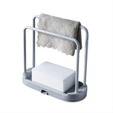 Double Row Kitchen Countertop Storage Rack (1pc)