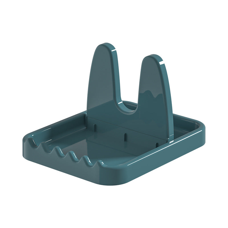 Foldable Kitchen Lid Stand and Utensil Organizer