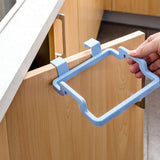 Hangable Kitchen Cabinet Door Trash Bag Organizer