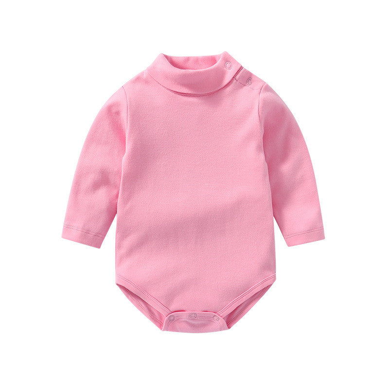 Cotton Long Sleeve Baby Onesie for Fall/Winter