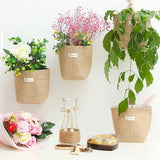 Linen Wall Hanging Storage Bags for Organizing Items