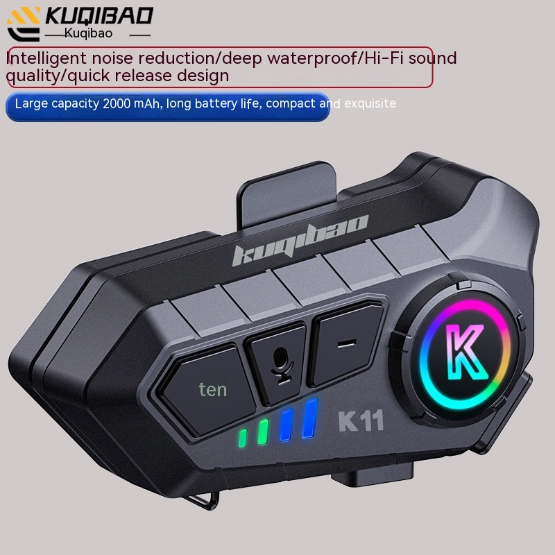 Bluetooth Motorcycle Helmet Headset