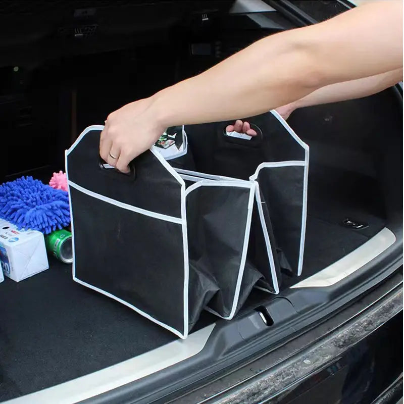 Car Trunk Organizer - Storage Box and Interior Accessories