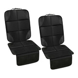 PandaEar 2 Pack Car Seat Protector for Child Baby Waterproof Car Seat Cover with Non-Slip Insert 600D Fabric CarSeat Mat with Thickest Padding & Mesh Pockets