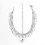 Bohemian Rhinestone Forehead Chain Hair Accessory