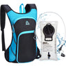 Zacro Hydration Backpack Lightweight Hiking Backpack with 2L TPU Water Bladder Water Backpack for Running Hiking Biking Climbing and Motorcycle Upgraded Leak Proof Hydration Pack for Men & Women