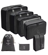 8-Piece Travel Clothes Organizer Set